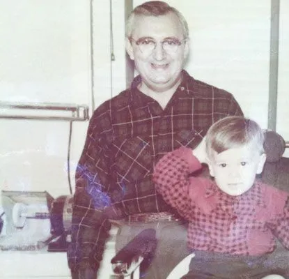 Dr. Freedman and his father Dr. Freedman and his father